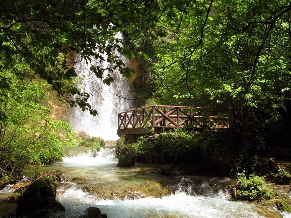 Manasija, Park maketa, Resavska pećina, Vodopad Veliki buk